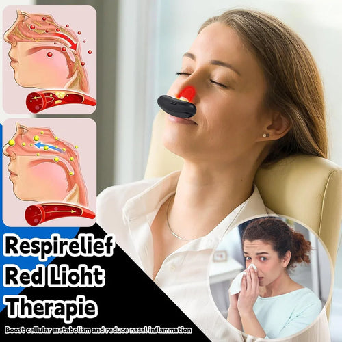 Red Light Nasal Therapy Device – Portable USB Nasal Care Instrument